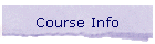 Course Info